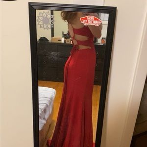 Red Ball dress